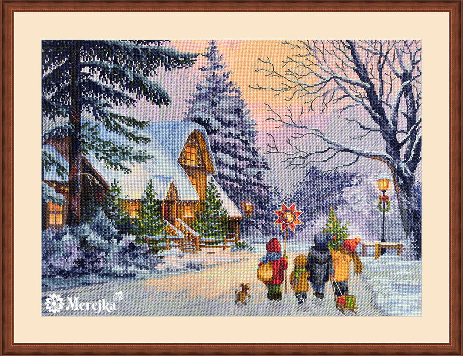 Carol of the Bells K-289 Counted Cross-Stitch Kit