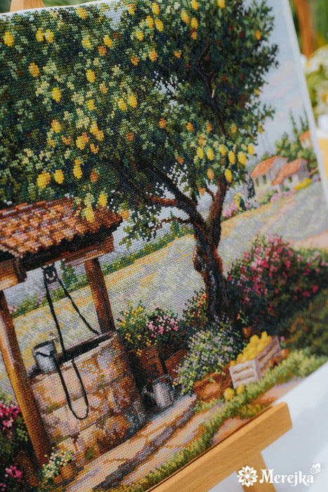 Under the Lemon Tree K-304 Counted Cross-Stitch Kit