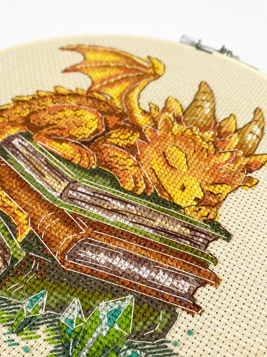 Cross-stitch kit - Keeper of Wisdom AH-307