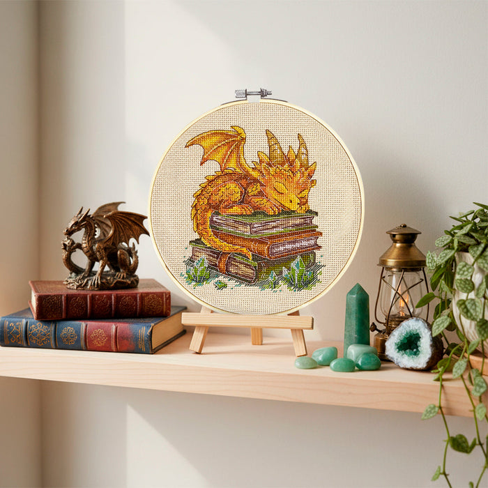 Cross-stitch kit - Keeper of Wisdom AH-307