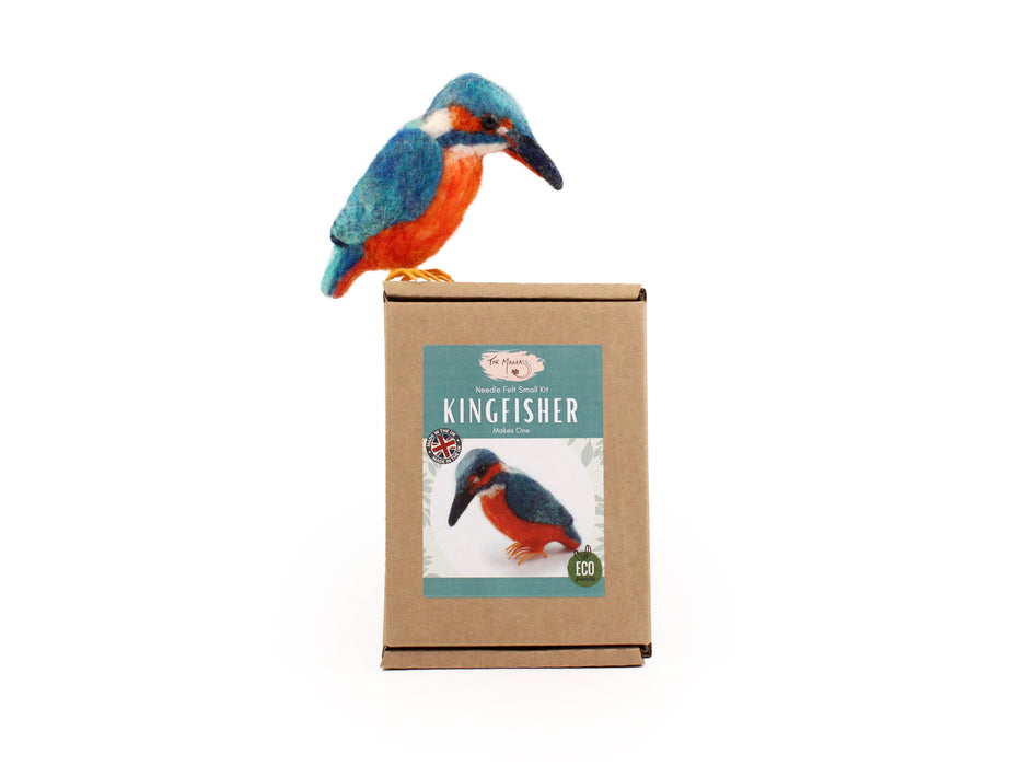 Felting Kit - Kingfisher Needle Felt Kit