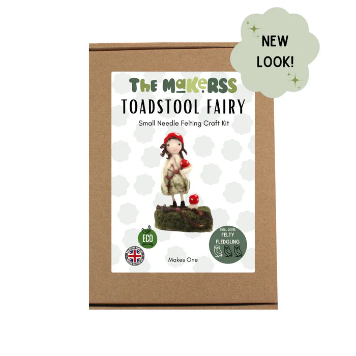 Felting Kit - Toadstool Fairy Small Kit