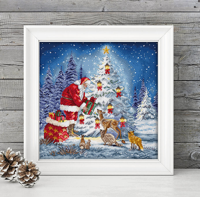 Santa L8200 Counted Cross Stitch Kit