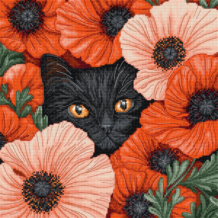 Poppy Eyes L9949 Counted Cross Stitch Kit