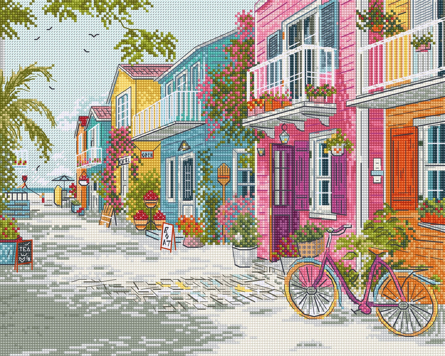 Seaside Harmony L9963 Counted Cross Stitch Kit