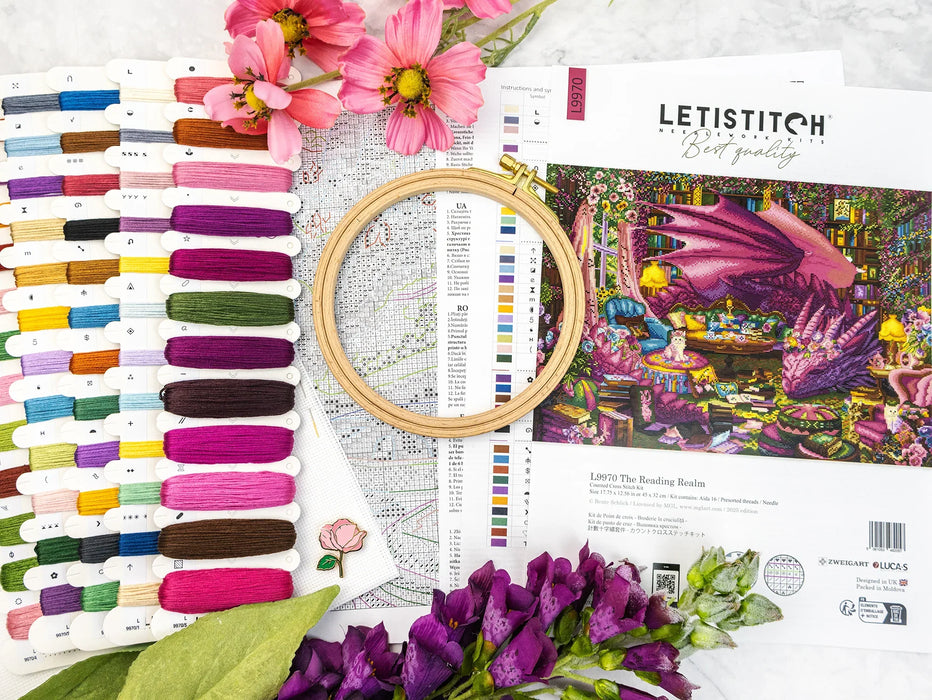 The Reading Realm L9970 Counted Cross Stitch Kit