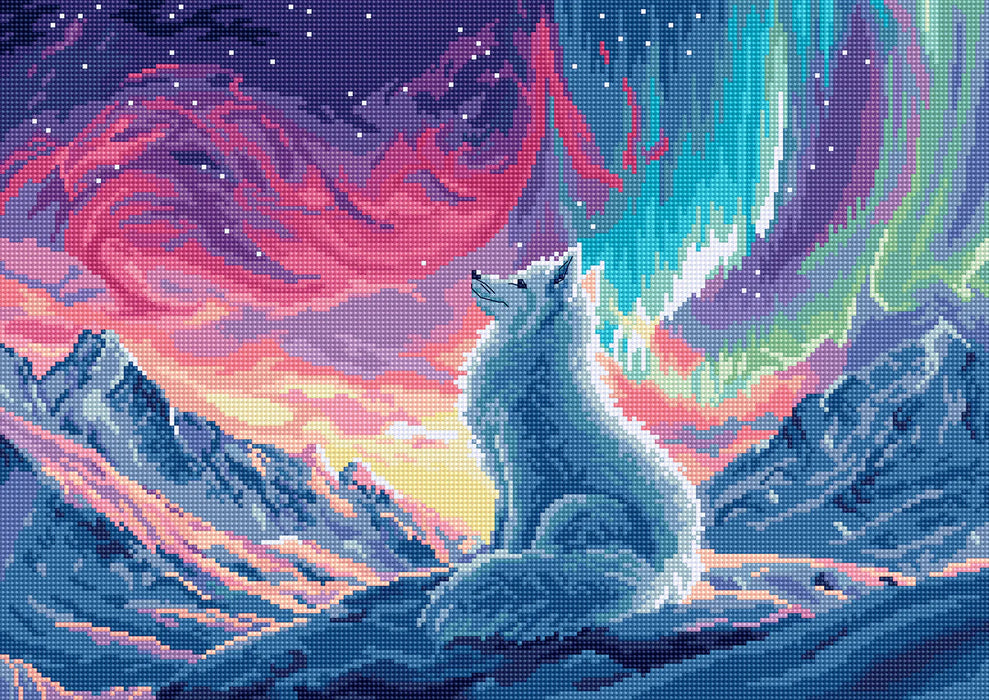 Aurora Guardian L9971 Counted Cross Stitch Kit