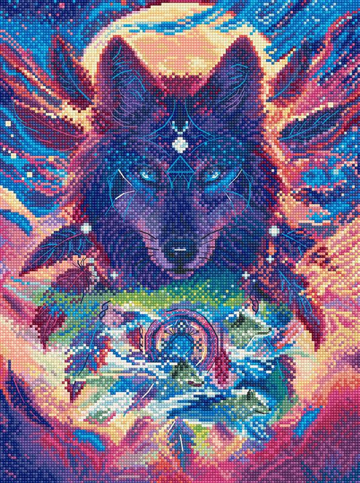 Wolf Magic L9976 Counted Cross Stitch Kit