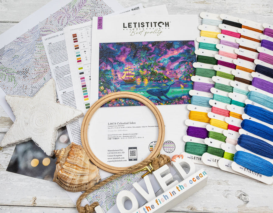 Celestial Isles L9978 Counted Cross Stitch Kit
