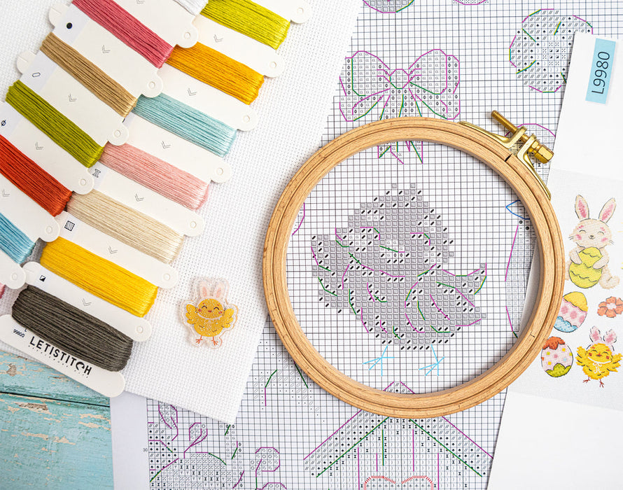Easter Sampler L9980 Counted Cross Stitch Kit