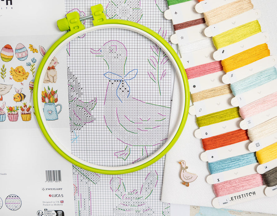Easter Sampler L9980 Counted Cross Stitch Kit