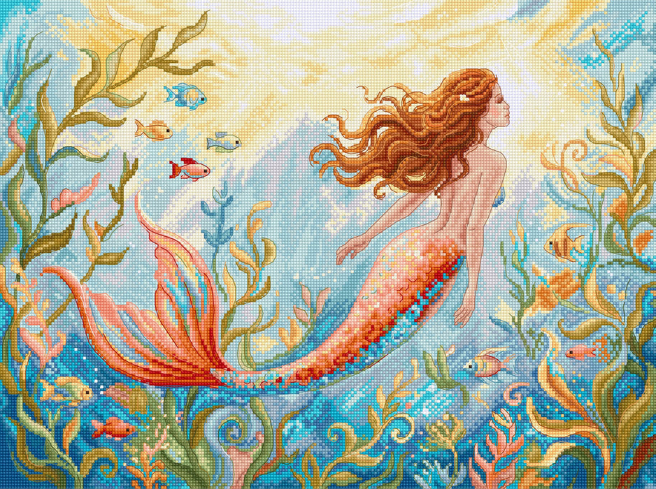 Mermaid Dreams L9981 Counted Cross Stitch Kit