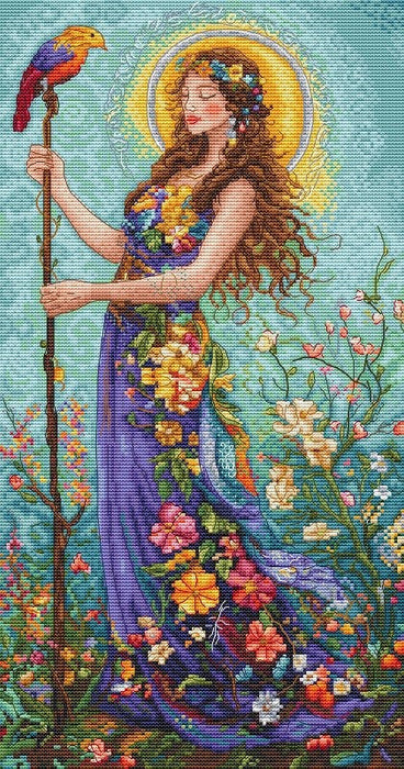 Goddess of the Summer LI 56-00 Counted Cross Stitch Kit