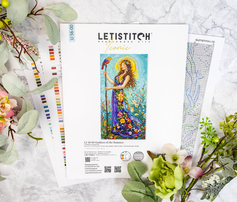 Goddess of the Summer LI 56-00 Counted Cross Stitch Kit