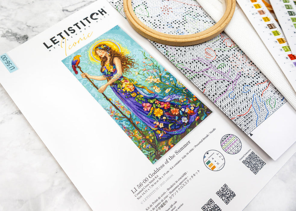 Goddess of the Summer LI 56-00 Counted Cross Stitch Kit