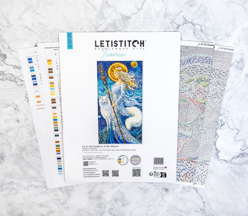 Goddess of the Winter LI 57-00 Counted Cross Stitch Kit