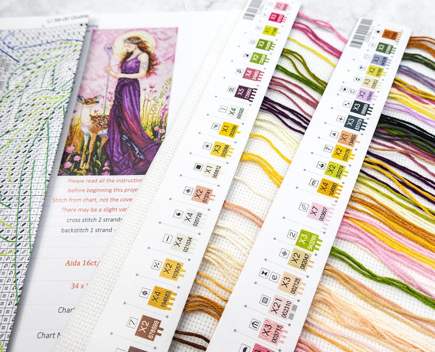 Goddess of the Spring LI 58-00 Counted Cross Stitch Kit