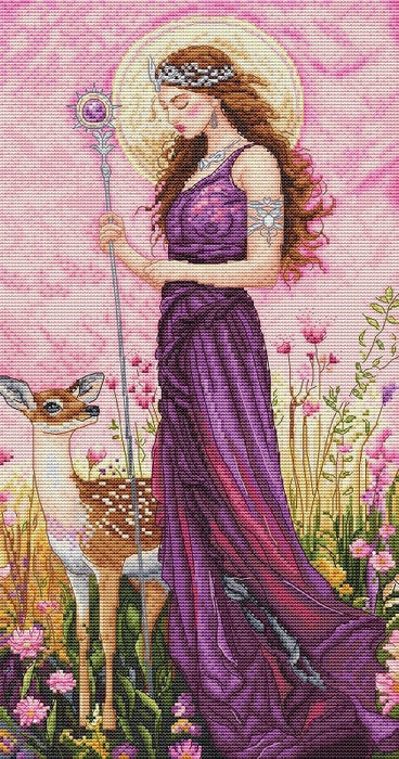 Goddess of the Spring LI 58-00 Counted Cross Stitch Kit