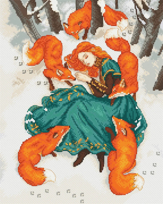 Flame Ll 63-00 Counted Cross Stitch Kit