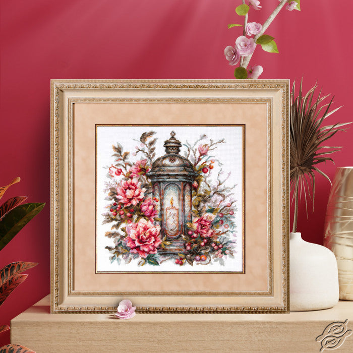 Lantern in Bloom 70-44 Counted Cross-Stitch Kit