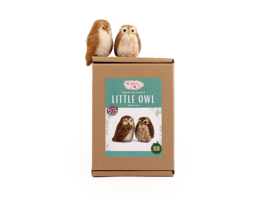 Felting Kit - Little Owl Needle Felt Kit