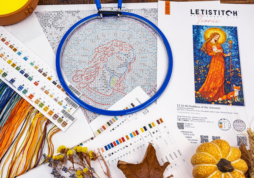 Goddess of the Autumn Ll 55-00 Counted Cross Stitch Kit