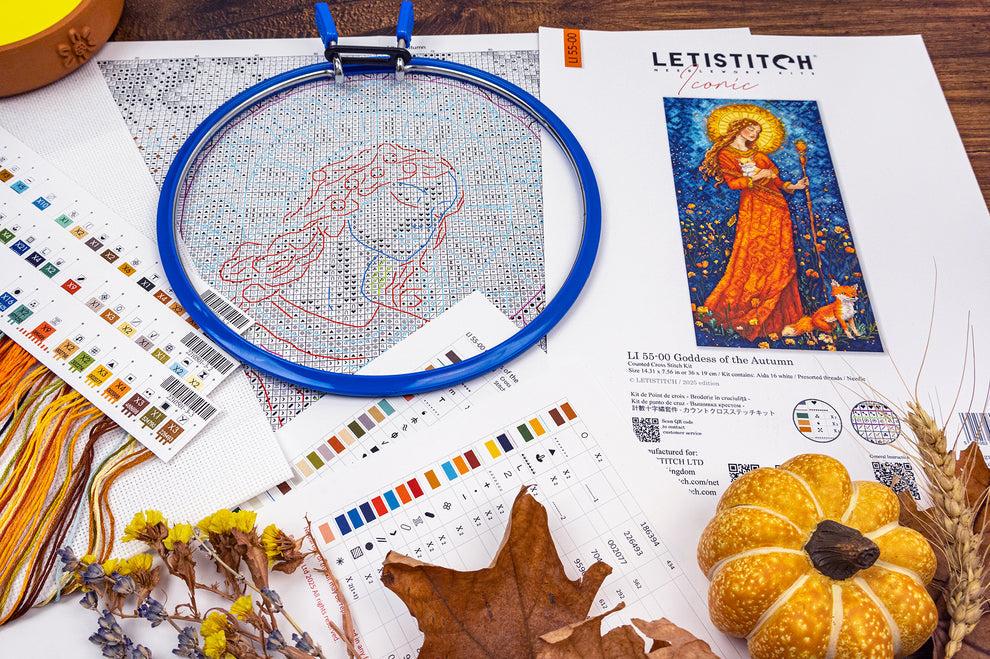 Goddess of the Autumn Ll 55-00 Counted Cross Stitch Kit