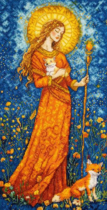 Goddess of the Autumn Ll 55-00 Counted Cross Stitch Kit