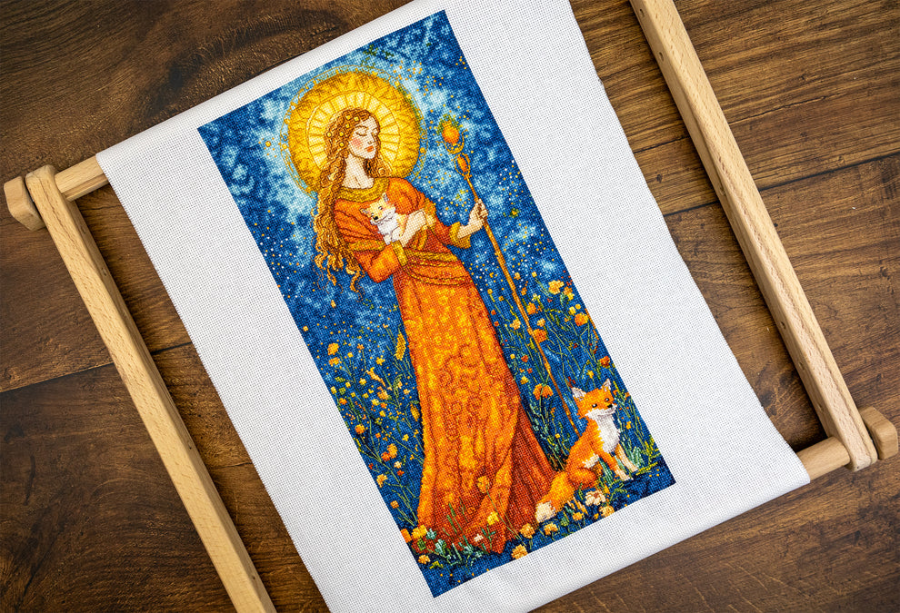 Goddess of the Autumn Ll 55-00 Counted Cross Stitch Kit