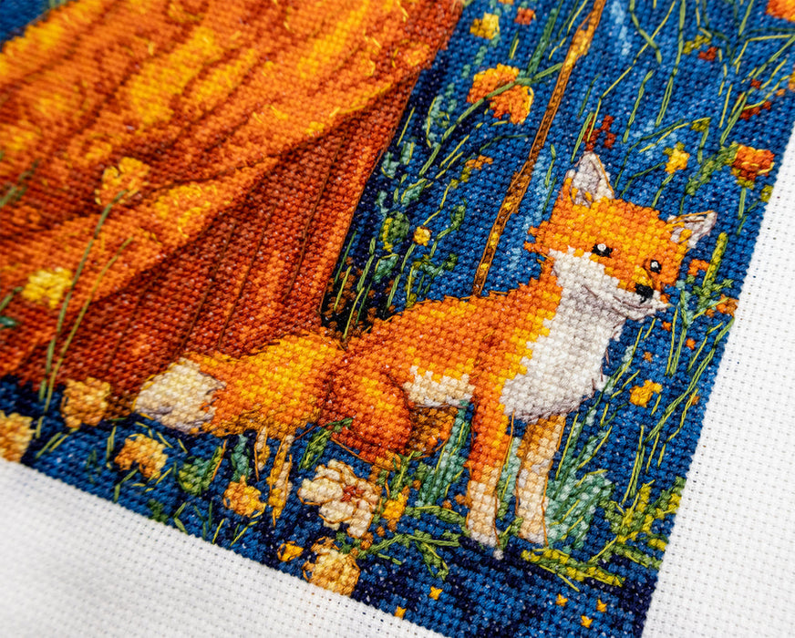 Goddess of the Autumn Ll 55-00 Counted Cross Stitch Kit