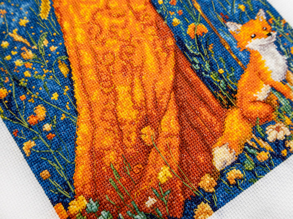 Goddess of the Autumn Ll 55-00 Counted Cross Stitch Kit