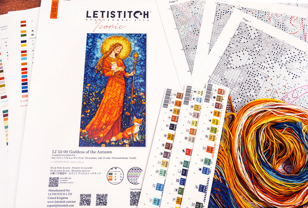 Goddess of the Autumn Ll 55-00 Counted Cross Stitch Kit