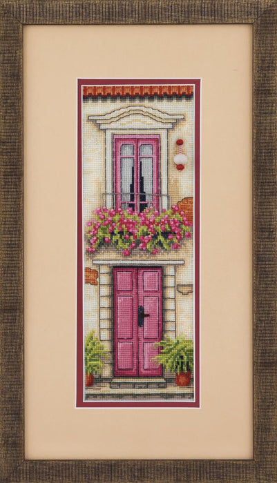 Cross-stitch kit M-292C Quite yard