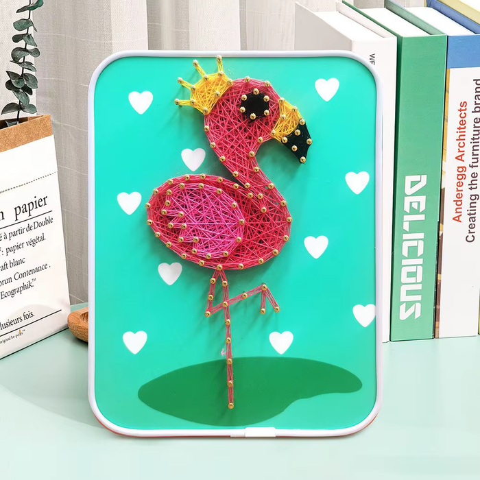 Pink Flamingo String Art Kit M1-2 DHBC26320