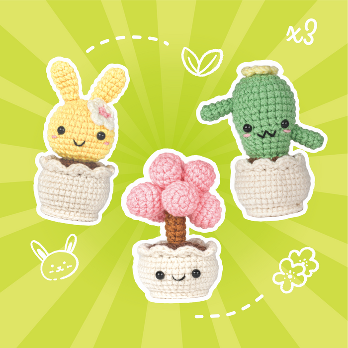 Amigurumi DIY Crochet Kit Wizardi F07N8-M253