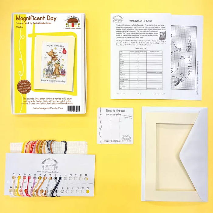 Mognificent Day XGC60 Counted Cross Stitch Kit