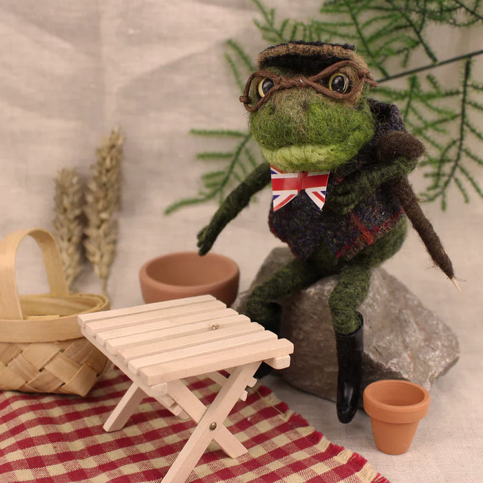 Felting Kit - Mr Toad Small Needle Felt Kit