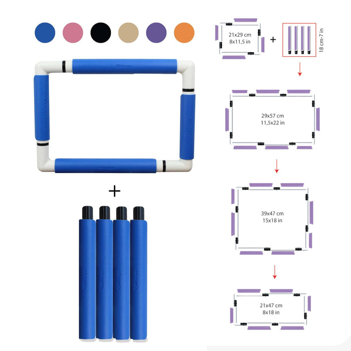 Nurge Embroidery Snap Frame 270-3 Beige