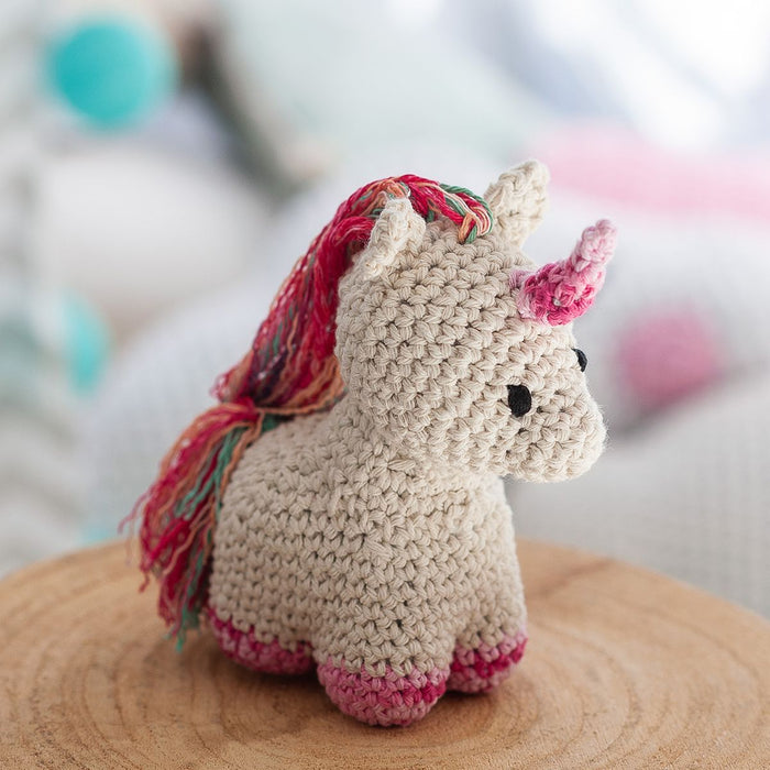 DIY Crochet Kit Unicorn Nora - Almond PAK119