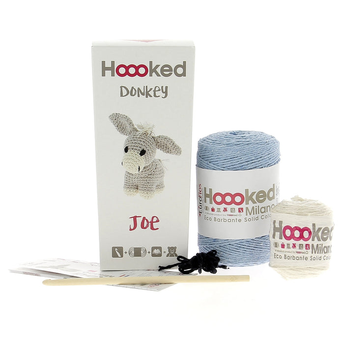 DIY Crochet Kit  Donkey Joe Eco Barbante Provence PAK120-900