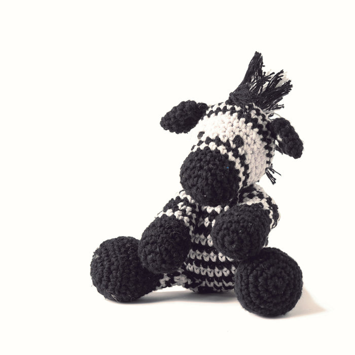 DIY Crochet Kit Zebra Zizi - Noir PAK135