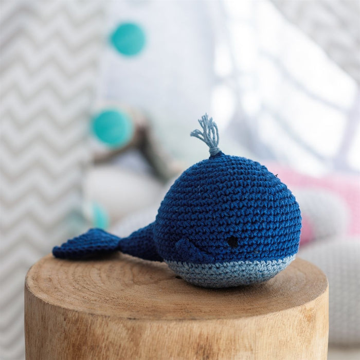 DIY Crochet Kit Whale Pepper - Ultramarine PAK137