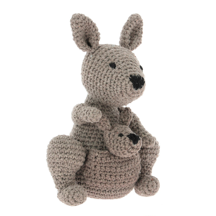 DIY Crochet Kit Kangaroo Kayleigh - Taupe PAK236