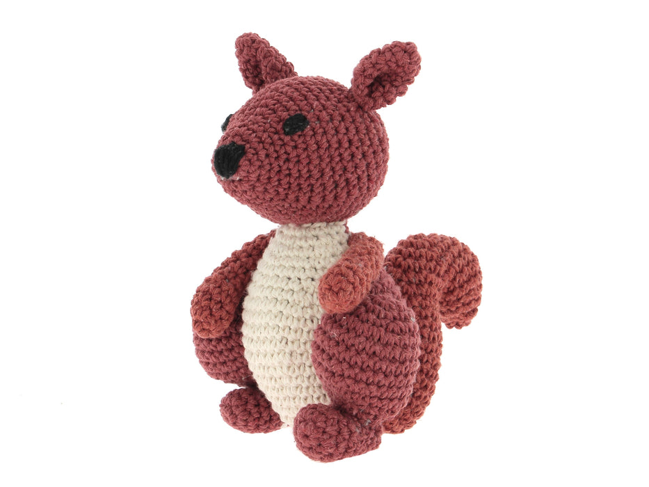 DIY Crochet Kit Squirrel Suzy - Brick PAK237