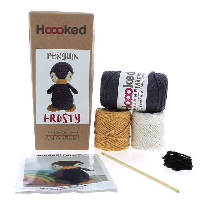 DIY Crochet Kit Pinguin Frosty PAK328