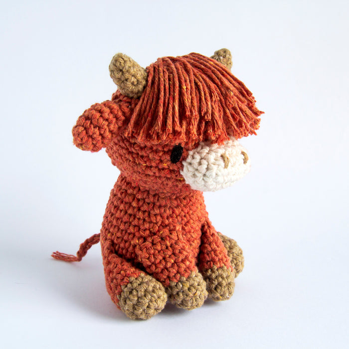 DIY Crochet Kit Highland Cow Aidan  PAK352