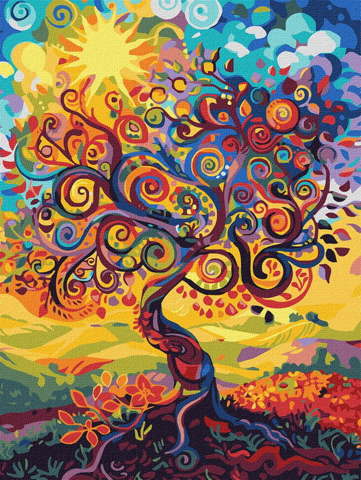 Painting by Numbers kit Tree of being KHO5140