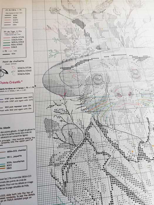 Polly 212 K Counted Cross Stitch Kit