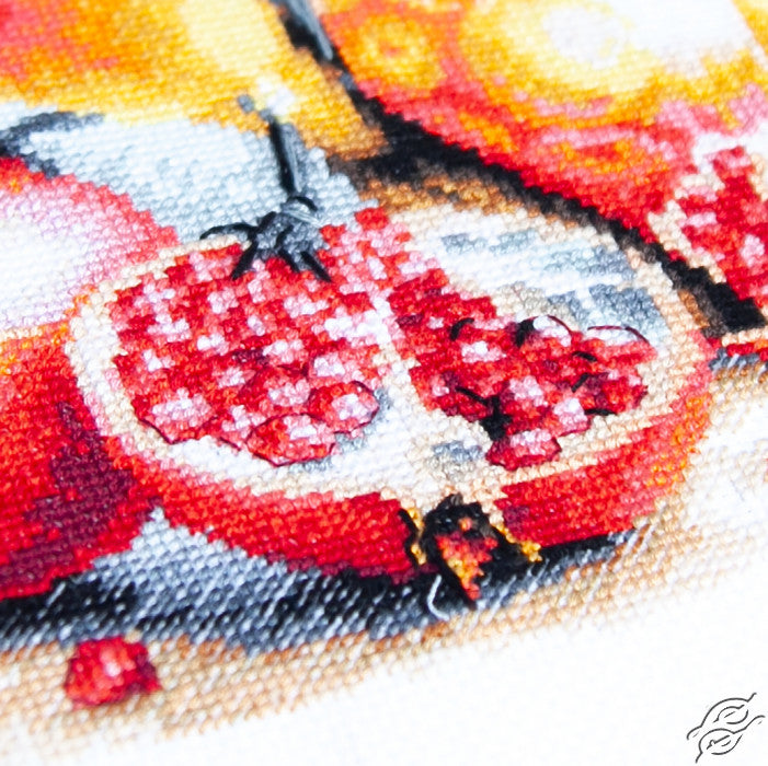 Pomegranate Breakfast 70-49 Counted Cross-Stitch Kit