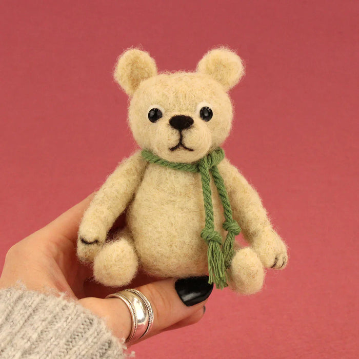 Felting Kit - Poseable Mini Bear Small Kit